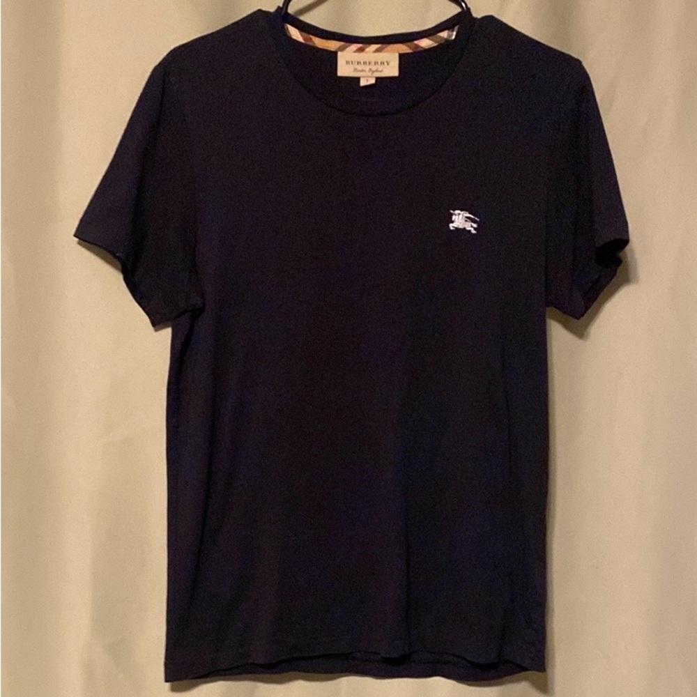 Burberry Equestrian Knight Logo Short Sleeve Tee Shirt Size S/P